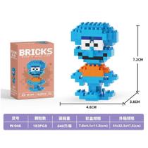 Blocos de Construção 2601 Compatível com Estatuetas de Desenhos Animados em Micropartículas OEM