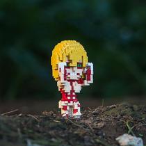 Blocos de construção Anime 3D DIY Colossal Titan Armored Titan Jaw Titan Blocos de construção Anime 3D DIY Colossal Titan Armored Titan Jaw Titan