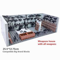 Blocos de construção Army Mountain Defense Toys WW2 Wars Boys Blocos de construção Army Mountain Defense Toys WW2 Wars Boys