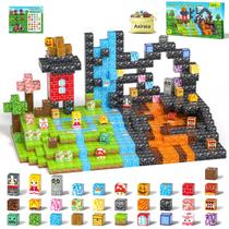 Blocos de construção Axirata Magn-etic 208 PCS para crianças com mais de 3 anos Blocos de construção Axirata Magn-etic 208 PCS para crianças com mais de 3 anos