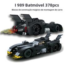 Blocos De Construção Batmóvel Série Super-Heróis Meninos 1989 Modelo Clássico Carro Batmóvel