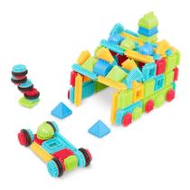Blocos de construção Battat Bristle Blocks 112 unidades de 2 anos ou mais Blocos de construção Battat Bristle Blocks 112 unidades de 2 anos ou mais