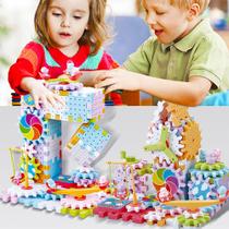 Blocos De Construção Brinquedo de Montar Educativo Criativo Infantil de Encaixe 165 Peças