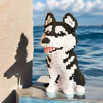 Blocos de Construção Cão, Brinquedo DIY Criativo para Adultos e Decoração + de 2000 Peças Blocos de Construção Cão, Brinquedo DIY Criativo para Adultos e Decoração + de 2000 Peças
