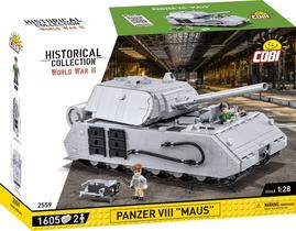 Blocos de construção Cobi Panzer VIII Maus WWII 1605 peças Blocos de construção Cobi Panzer VIII Maus WWII 1605 peças