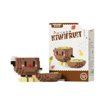 Blocos De Construção Criativos Para Crianças DIY Brinquedo Presente Melancia Durian Abacate Enfeites