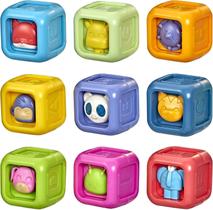 Blocos de construção de brinquedos Playskool Critter por mais de 6 meses Blocos de construção de brinquedos Playskool Critter por mais de 6 meses
