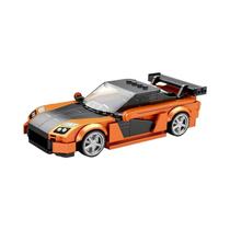 Blocos de Construção de Carro Esportivo RX7 - 367 Peças - Modelo Clássico para Crianças Blocos de Construção de Carro Esportivo RX7 - 367 Peças - Modelo Clássico para Crianças