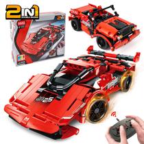 Blocos de construção de carros de corrida com controle remoto RC Toy 351 unidades Blocos de construção de carros de corrida com controle remoto RC Toy 351 unidades