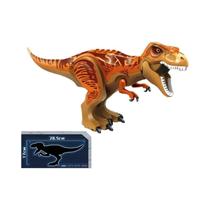 Blocos De Construção De Dinossauro Grande Giganotosaurus Tyrannosaurus Rex Brinquedo Educativo Para
