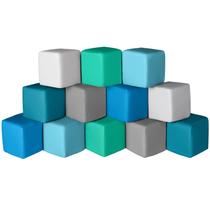 Blocos de construção de espuma Hoohtoot Modern de 12 peças para crianças