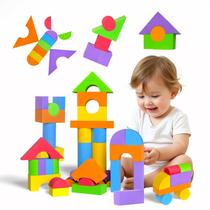 Blocos de construção de espuma Pairez Toys Large para crianças de 2 a 4 anos