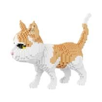 Blocos de Construção DIY de Animais de Desenho Animado para Cães e Gatos