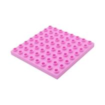 Blocos De Construção DIY De Partículas Grandes 8x8, Placa Base De Dois Andares, Brinquedos Criativos