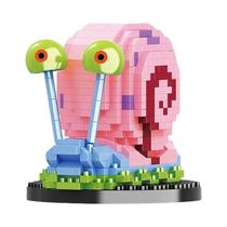 Blocos De Construção Do Bob Esponja Casa De Abacaxi Do Krusty Krab Squidward Patrick Star Figura