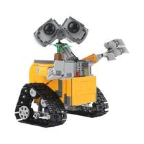 Blocos De Construção Do Robô Wall E Da Disney, 687PCS, Modelo DIY, Decoração Para Casa, Presentes Blocos De Construção Do Robô Wall E Da Disney, 687PCS, Modelo DIY, Decoração Para Casa, Presentes