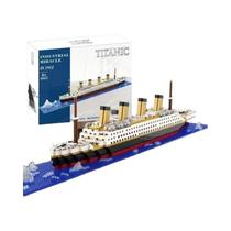 Blocos de Construção do Titanic - Kit Adulto para Montagem e Decoração