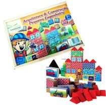 Blocos de Construção e Arquitetura Infantil Castelinho em Madeira Blocos de Construção e Arquitetura Infantil Castelinho em Madeira