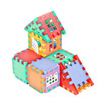 Blocos De Construção Em Grande Escala Para Meninos E Meninas, Design De Janela, Simulação De Casa,