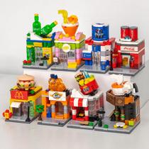Blocos de construção ENHANA Street View Toys 874 unidades para crianças de 6 a 12 anos