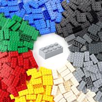 Blocos de construção Feleph 2x4 Bricks 320 peças multicoloridos Blocos de construção Feleph 2x4 Bricks 320 peças multicoloridos