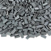 Blocos de construção Feleph Dark Bluish Grey 1x2 Tiles x700 unidades Blocos de construção Feleph Dark Bluish Grey 1x2 Tiles x700 unidades