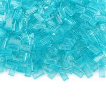 Blocos de Construção Feleph Transparent Light Blue 1x2 Tile x700 Blocos de Construção Feleph Transparent Light Blue 1x2 Tile x700