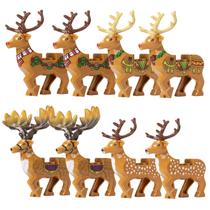 Blocos de construção: figuras de renas de Natal Sawaruita