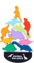 Blocos de construção infantil empilhando alto dinossauro equilíbrio animal barco quebra-cabeça brinquedos de madeira para bebês e crianças pequenas Blocos de empilhamento Blocos de construção infantil empilhando alto dinossauro equilíbrio animal barco quebra-cabeça brinquedos de madeira para bebês e crianças pequenas Blocos de empilhamento
