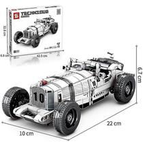 Blocos de construção Jiazhi Juggernaut Hurricane Sports Car 527 unidades
