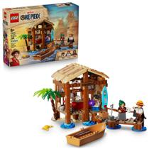 Blocos de construção LEGO ONE Piece Windmill Village Hut 75636