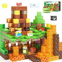 Blocos de construção Magnetic Adventure Soyee com Magnetic World