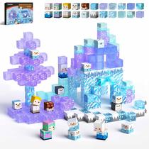 Blocos de construção magnéticos GobideX Princess Castle Girls 3+
