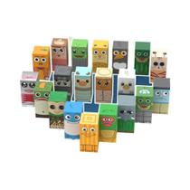 Blocos De Construção Magnéticos Italiano Brainrot Tung Tung Sahur Figuras DIY Brinquedos STEM Para
