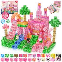 Blocos de construção magnéticos Magnetopia 100PCS Castle Princess