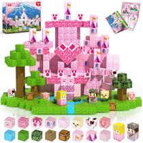 Blocos de construção magnéticos Magneverse 100PCS Princess Castle