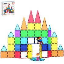 Blocos de Construção Magnéticos PicassoTiles PTL63 - Conjunto com 2 Figuras