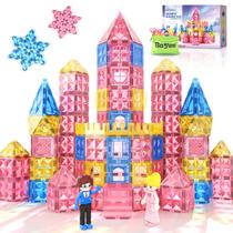 Blocos de construção magnéticos Soyee Diamond Princess Castle Kids