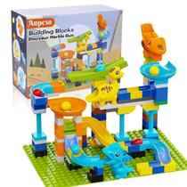 Blocos de construção Marble Run Anpcso Dinosaur 107 peças