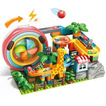 Blocos de construção Marble Run HIBILITY Electric 142 unidades para crianças Blocos de construção Marble Run HIBILITY Electric 142 unidades para crianças