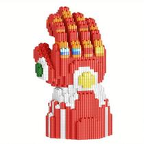 Blocos de Construção Marvel Luva do Infinito, Brinquedo Criativo