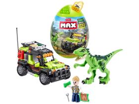 Blocos De Construção Max Dino Adventure 233 Peças - Candide