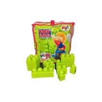 Blocos de construção Mega Blocks Fab Chilena 50 peças - Apple