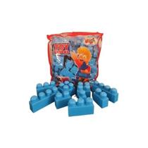 Blocos de construção Mega Blocks Fab Chilena 50 peças - azul