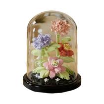 Blocos De Construção Micro Para Crianças, Buquê De Flores Eternas, Modelo De Planta Em Vaso, Blocos De Construção Micro Para Crianças, Buquê De Flores Eternas, Modelo De Planta Em Vaso,