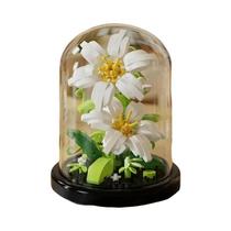 Blocos De Construção Micro Para Crianças, Buquê De Flores Eternas, Modelo De Planta Em Vaso, Blocos De Construção Micro Para Crianças, Buquê De Flores Eternas, Modelo De Planta Em Vaso,