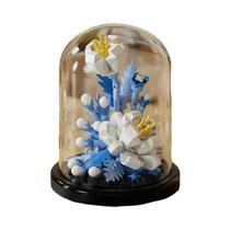 Blocos De Construção Micro Para Crianças, Buquê De Flores Eternas, Modelo De Planta Em Vaso, Blocos De Construção Micro Para Crianças, Buquê De Flores Eternas, Modelo De Planta Em Vaso,