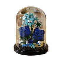 Blocos De Construção Micro Para Crianças, Buquê De Flores Eternas, Modelo De Planta Em Vaso, Blocos De Construção Micro Para Crianças, Buquê De Flores Eternas, Modelo De Planta Em Vaso,