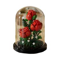 Blocos De Construção Micro Para Crianças, Buquê De Flores Eternas, Modelo De Planta Em Vaso, Blocos De Construção Micro Para Crianças, Buquê De Flores Eternas, Modelo De Planta Em Vaso,