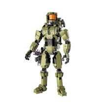 Blocos de construção Moc Military Armored Soldiers Master Chief Blocos de construção Moc Military Armored Soldiers Master Chief